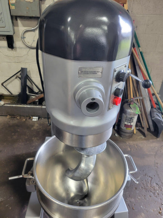 HOBART MODEL H-600 1.5 HP PIZZA DOUGH MIXER 200V 3PH STAINLESS STEEL BOWL & HOOK