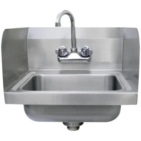 ADVANCE TABCO 7-PS-17 7.75" SIDE SPLASH GUARDS, 10X14" BOWLS, SPLASH MOUNT "NEW"