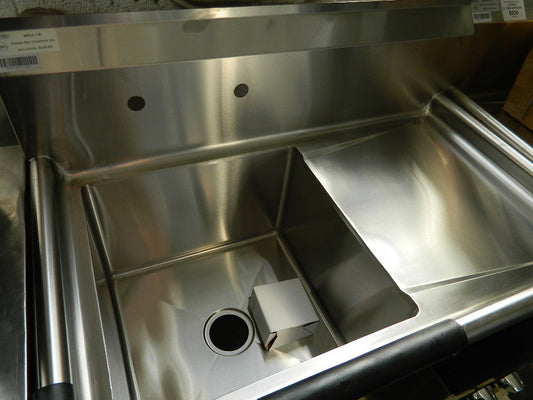 ATOSA MRSA-1-R ONE COMPARTMENT SINK PREP VEGGIE SINK STAINLESS STEEL NSF
