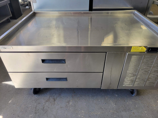 DELFIELD 17C52P REFRIGERATED CHEF BASE 52" WIDE 2 DRAWERS DIGITAL GAUGE - 115 V