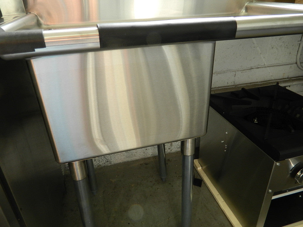 ATOSA MRSA-1-R ONE COMPARTMENT SINK PREP VEGGIE SINK STAINLESS STEEL NSF