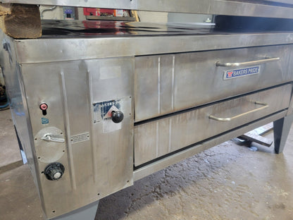 BAKERS PRIDE Y-600 DOUBLE DECK 8" DECK HEIGHT PIZZA OVENS SERIES NATURAL GAS