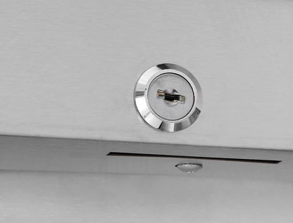 ATOSA MBF8004GR TOP MOUNT ONE (1) DOOR REFRIGERATOR STAINLESS STEEL W/CASTERS
