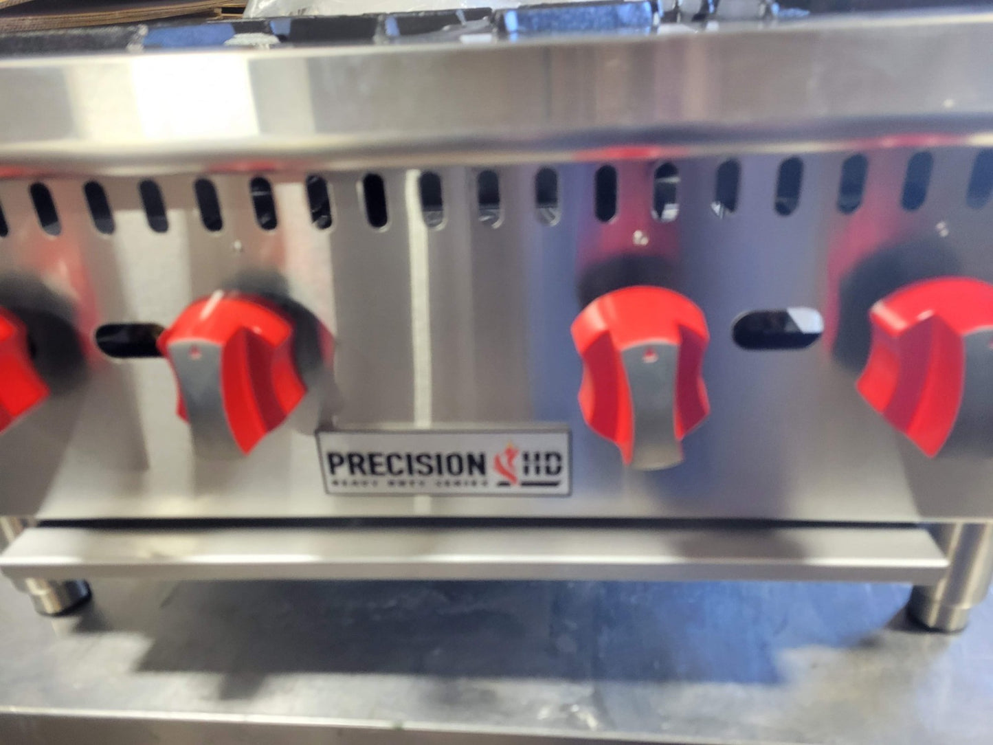 PRECISION HP-4 4 BURNER NAT GAS HOTPLATE COUNTERTOP