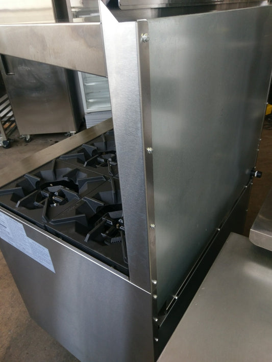 ATOSA AGR-6B 6 BURNER RANGE W/ OVEN BASE NATURAL GAS BRAND NEW 1 YEAR WARRANTY