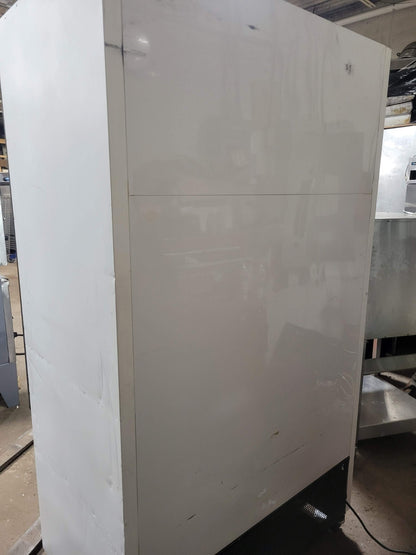 TRUE TAC-48 48" VERTICAL AIR CURTAIN REFRIGERATED OPEN MERCHANDISER NIGHT SHADE