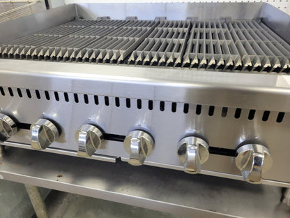 ADMIRAL CRAFT CTC-36 COUNTERTOP RADIANT CHARBROILER - 120,000 BTU LPG PROPANE