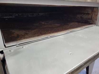 BAKERS PRIDE MODEL 251 / 252 DEPTH 8" DOUBLE DECK HEIGHT GAS OVENS NATURAL GAS