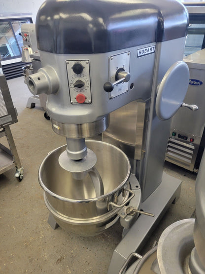HOBART MODEL H-600T PIZZA DOUGH MIXER 200V 3PH "BRAND NEW" STAINLESS STEEL BOWL