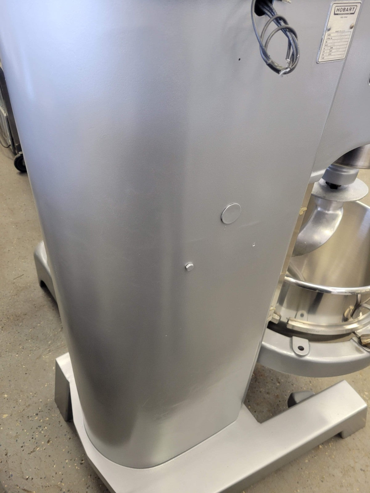 HOBART MODEL H-600T PIZZA DOUGH MIXER 200V 3PH "BRAND NEW" STAINLESS STEEL BOWL
