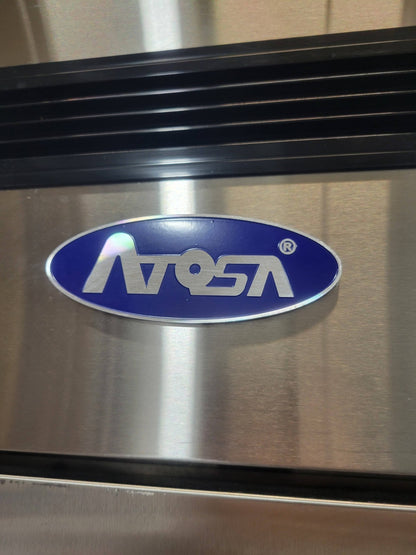 ATOSA MBF8503GR 54" TWO-SECTION REACH-IN FREEZER W/ 2 SOLID DOORS BOTTOM MOUNT