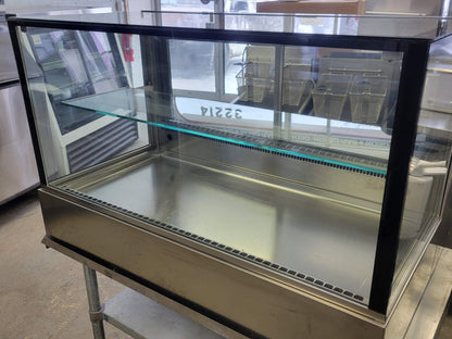 44" W VIENNA COUNTERTOP COLD DISPLAY SQUARE GLASS DESSERT COOLER
