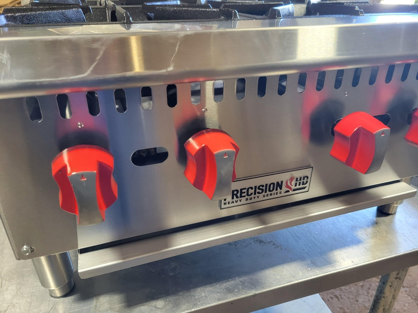 PRECISION HP-4 4 BURNER NAT GAS HOTPLATE COUNTERTOP