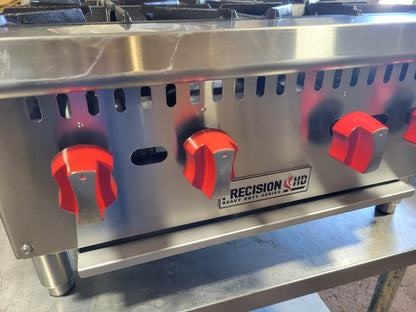 PRECISION HP-4 4 BURNER NAT GAS HOTPLATE COUNTERTOP