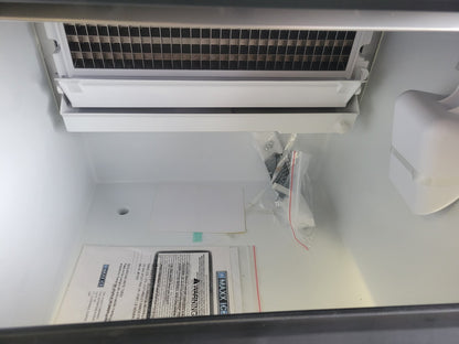 MAXX ICE MIM200NH 24" HALF CUBE UNDERCOUNTER ICE MACHINE - 199LBS/DAY AIR COOLED