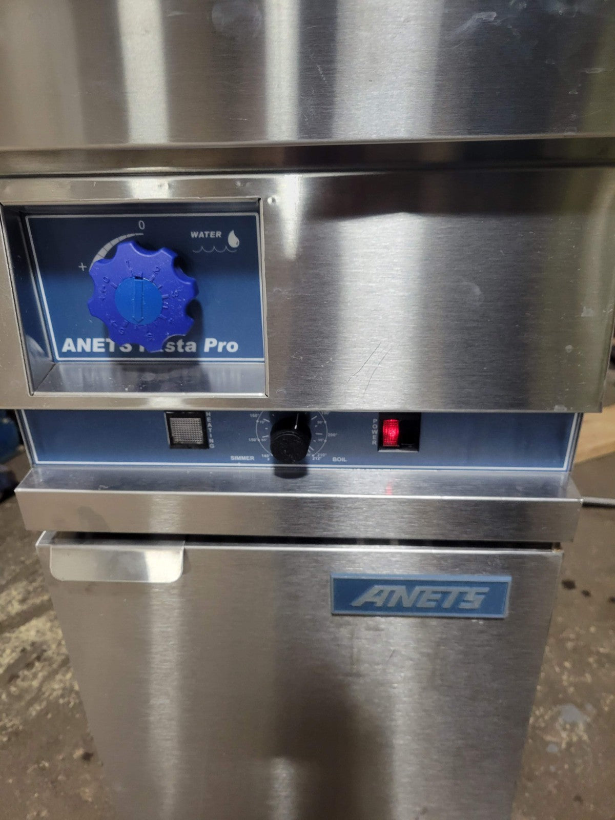 ANETS GPC-14 PASTA PRO 14" PASTA COOKER NAT GAS STAINLESS W/ CASTERS