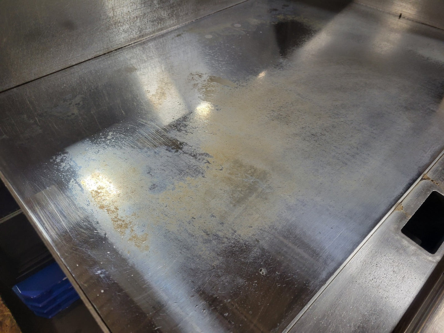 VULCAN MSA36-CN 36" CHROME TOP GRIDDLE W/ RAISED TAPERED BACK SPLASH NAT GAS