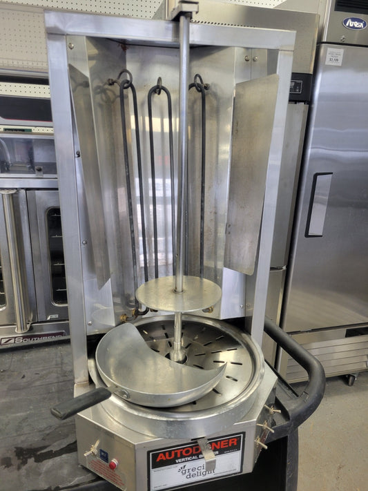 OPTIMAL AUTODONOR 3PE 65 LB. ELECTRIC GYRO MACHINE VERTICAL BROILER 208V