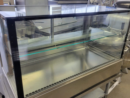 44" W VIENNA COUNTERTOP COLD DISPLAY SQUARE GLASS DESSERT COOLER