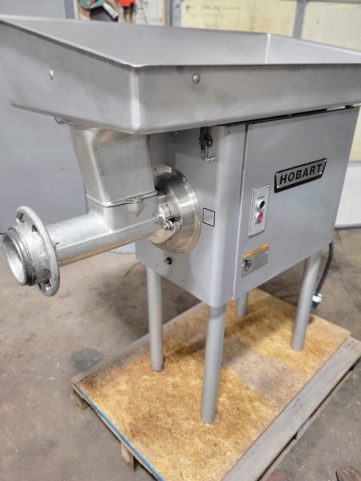 HOBART 4146 MEAT GRINDER POWERFUL 5HP 200V 3PH