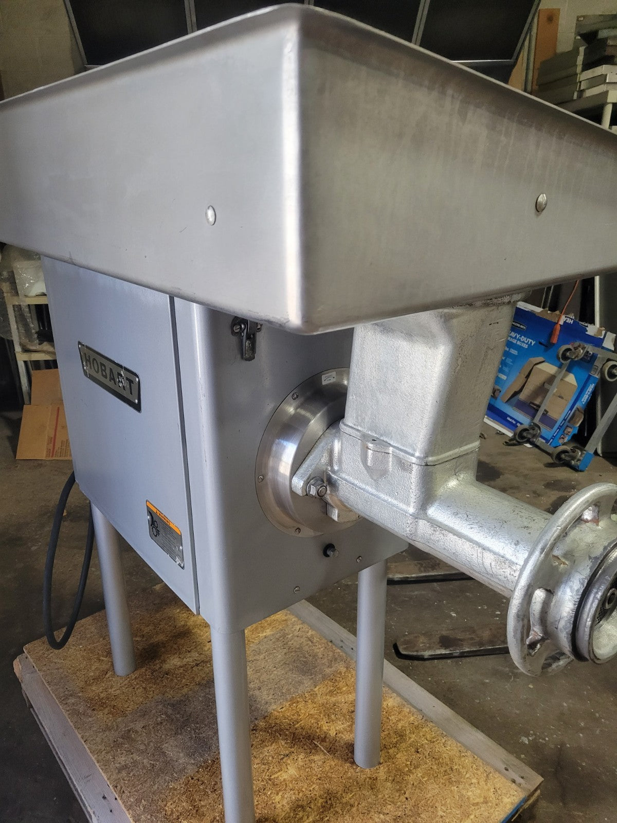 HOBART 4146 MEAT GRINDER POWERFUL 5HP 200V 3PH