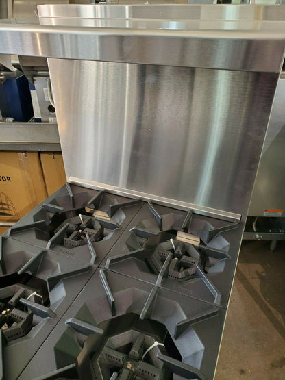 ATOSA AGR-4B 4 BURNER RANGE W/ OVEN BASE NATURAL GAS BRAND NEW 1 YEAR WARRANTY
