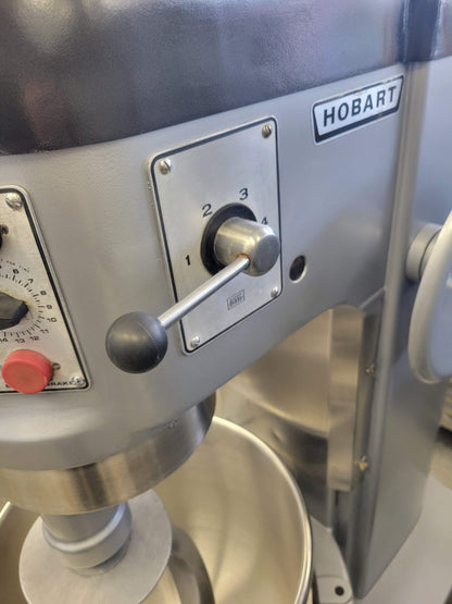 HOBART MODEL H-600T PIZZA DOUGH MIXER 200V 3PH "BRAND NEW" STAINLESS STEEL BOWL