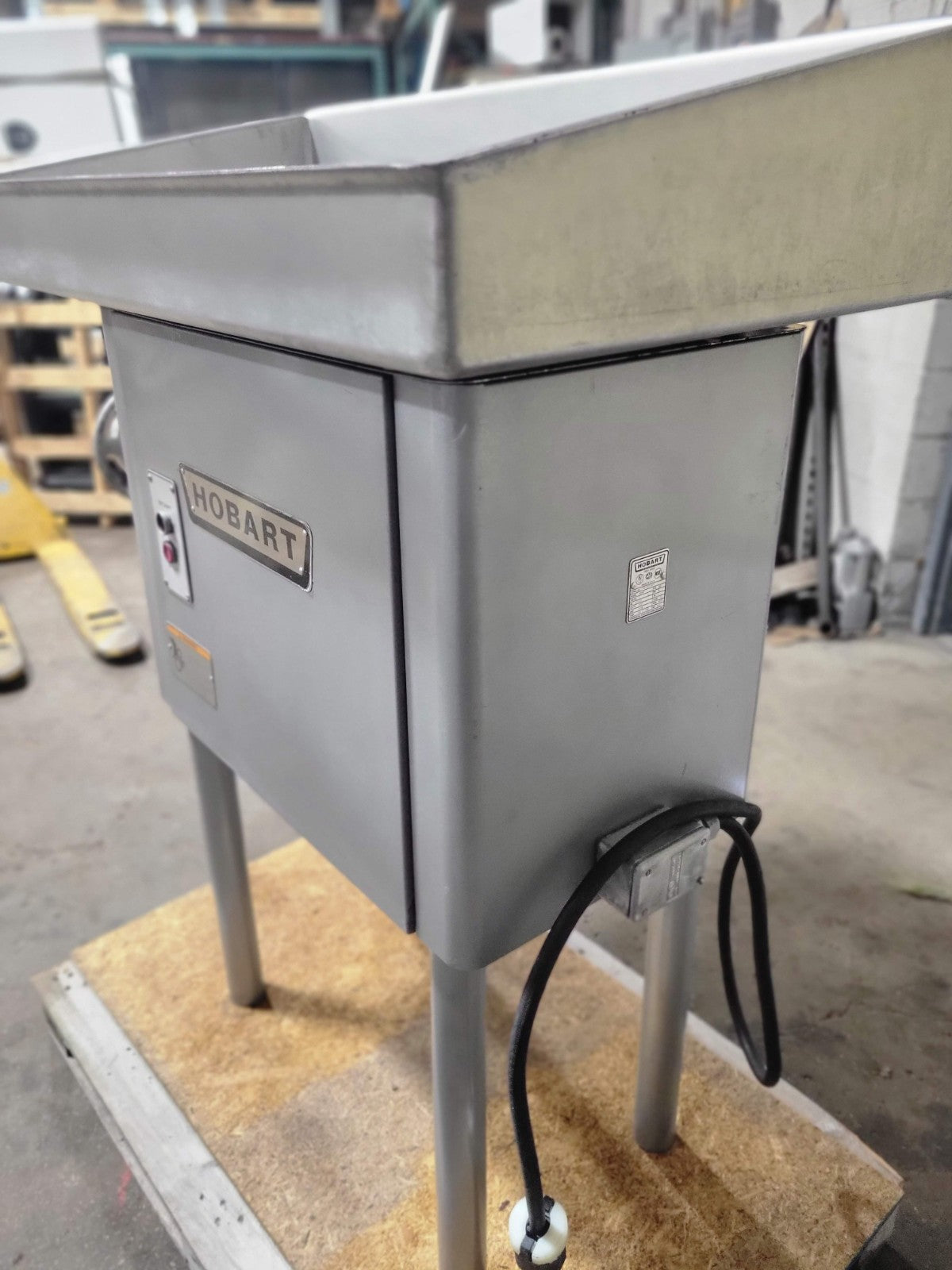HOBART 4146 MEAT GRINDER POWERFUL 5HP 200V 3PH