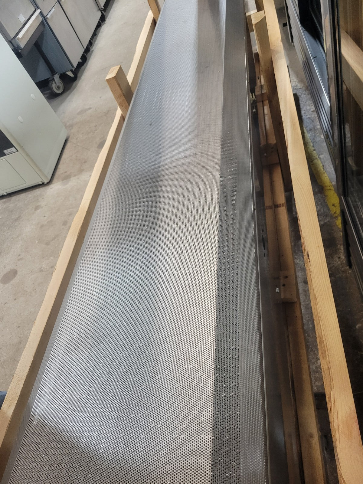 POWERED AIRE CED-2-84 " AIR CURTAIN NEW NEVER USED CUSTOMER ENTRY DOOR