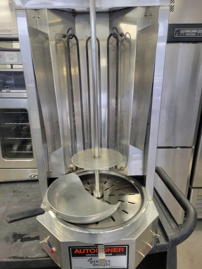 OPTIMAL AUTODONOR 3PE 65 LB. ELECTRIC GYRO MACHINE VERTICAL BROILER 208V