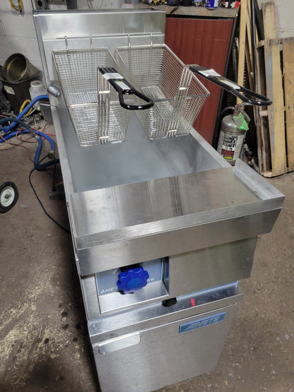 ANETS GPC-14 PASTA PRO 14" PASTA COOKER NAT GAS STAINLESS W/ CASTERS