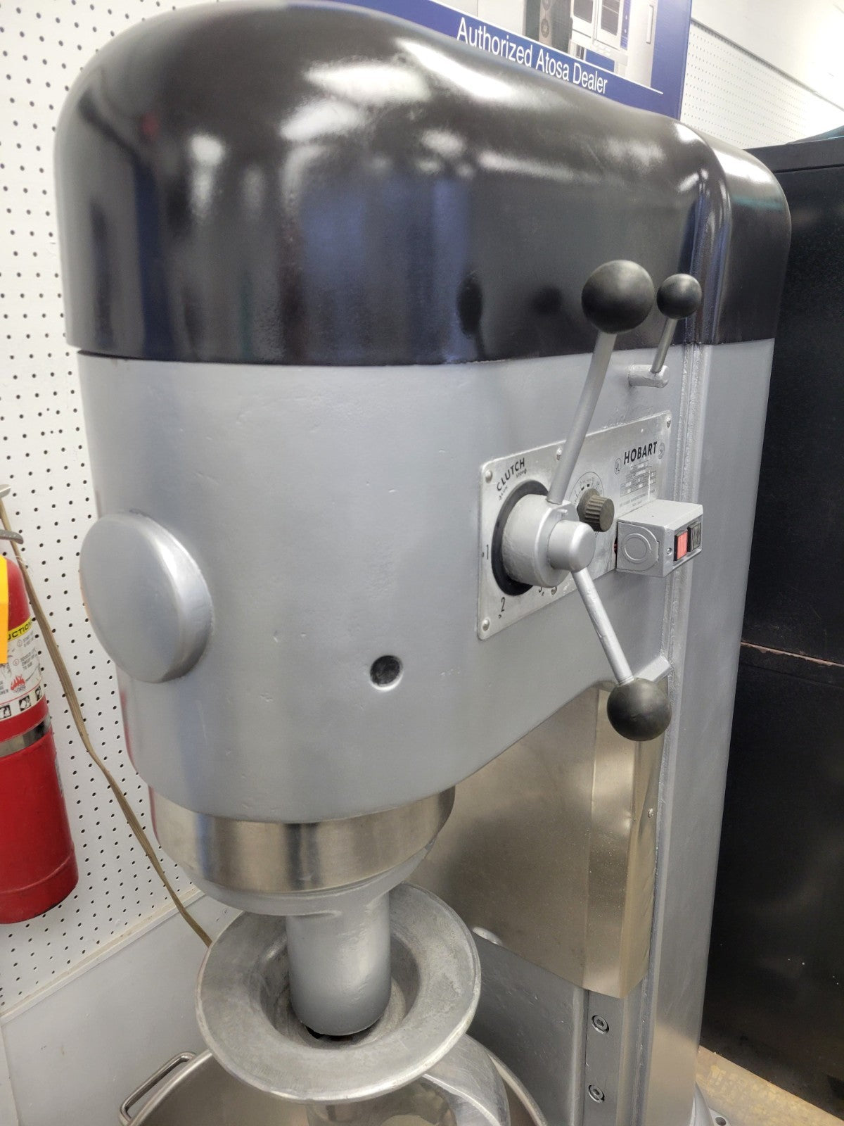 HOBART M-802 80QT PIZZA BAKERY DOUGH MIXER STEEL BOWL, HOOK 220V 3PH