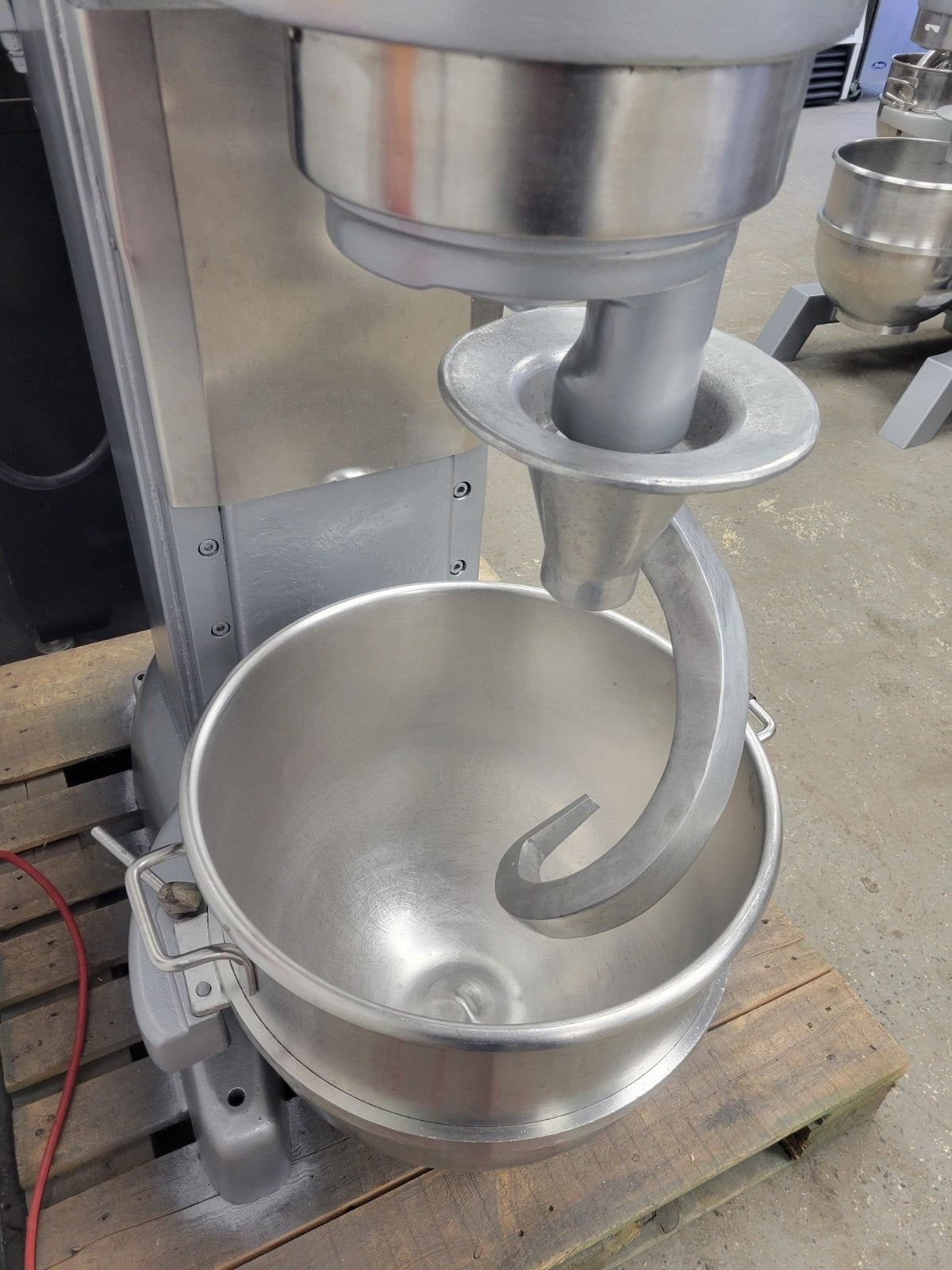 HOBART M-802 80QT PIZZA BAKERY DOUGH MIXER STEEL BOWL, HOOK 220V 3PH