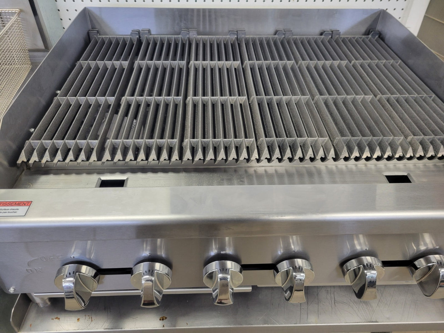 ADMIRAL CRAFT CTC-36 COUNTERTOP RADIANT CHARBROILER - 120,000 BTU LPG PROPANE