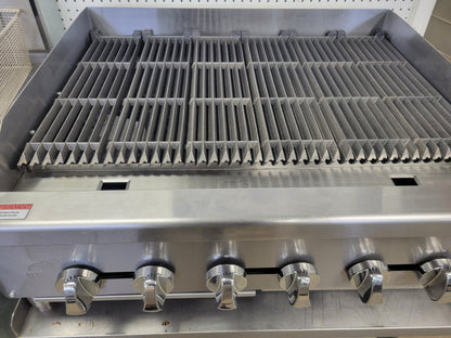 ADMIRAL CRAFT CTC-36 COUNTERTOP RADIANT CHARBROILER - 120,000 BTU LPG PROPANE