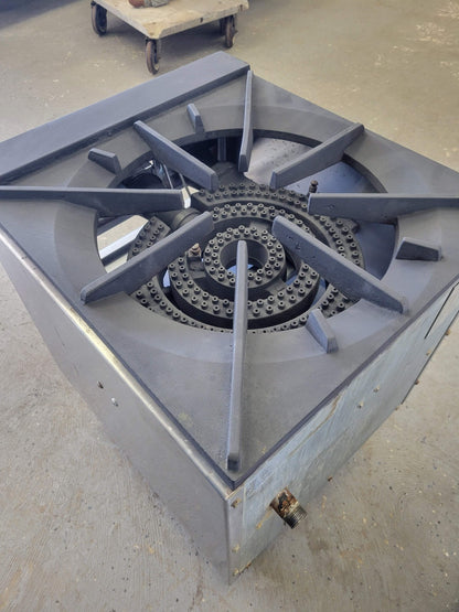 IMPERIAL ISPA-18 18" COMMERCIAL STOCK POT RANGE 90,000 BTU - NATURAL GAS